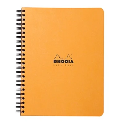 Bild av Rhodia 19342C Anteckningsbok (DIN A5, rutig, perfekt för dina anteckningar, 14,8 x 21 cm, 80 ark) 1 st blandade färger