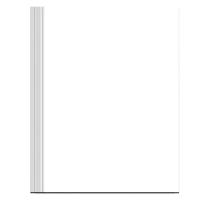 Bild av A4 färg papper kartong 215 g 50 ark (vit)