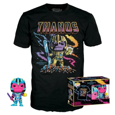 Bild av Funko! POP AND TEE Marvel Thanos (BKLT) S