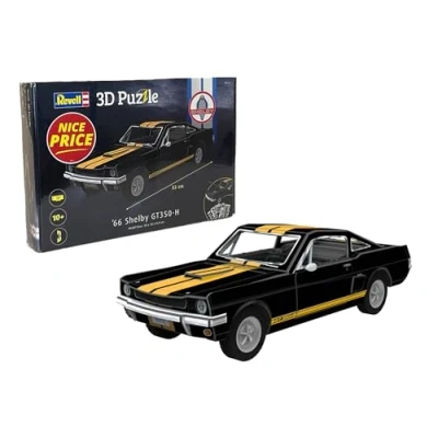 Bild av Revell 00220 1966 Shelby GT350 H Mustang Upptäck världen i 3D, pysselkul för unga och gamla, färgtryck, medium