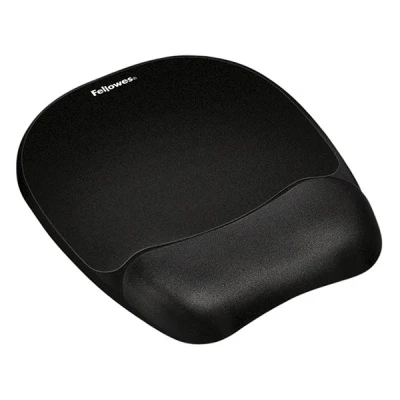 Bild av Fellowes Musmatta handledsstöd för minnesform, ergonomiskt stöd 9176501 svart