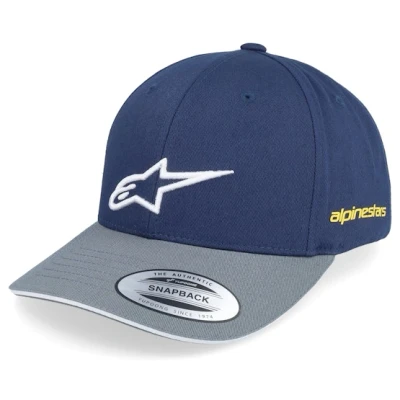 Bild av Alpinestars Blå Adjustable Keps Rostrum Hat Navy/Grey @ Hatstore