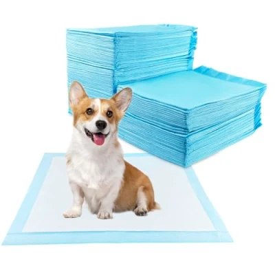 Bild av Tekenewbse 100 stycken hundsovare 60 x cm, hundsovdyna för hygienisk absorberande fog, hundmattor, 5 lager läckagesäker yta snabbtorkande