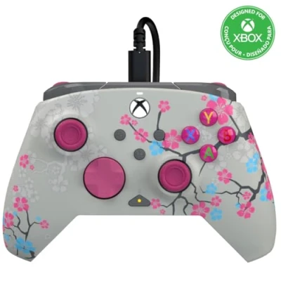Bild av PDP Xbox REMATCH GLOW Wired controller BLOSSOM