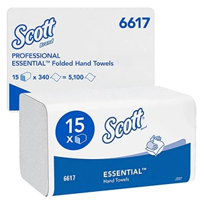 Bild av Scott® Pappershandduk Essential vit 5100/fp