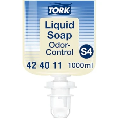 Bild av Tork Odor Control Flytande Tvål S4, Dermatologiskt Testad, 1 000 ml, 424011