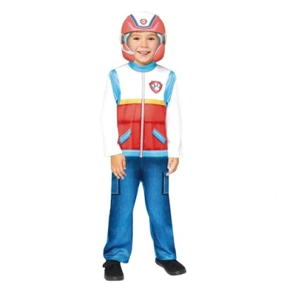 Bild av (PKT) (9909119) Barn pojkar Ryder Classic kostym (3 4 år) Paw Patrol