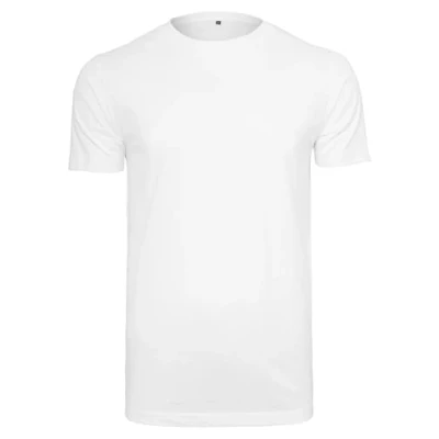 Bild av Build Your Brand T shirt för män rund hals, Vit (vit) 3XL EU, (vit),