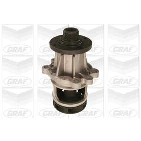 Bild av GRAF PA390 Pompe à eau avec bague d&#039;étanchéité mécanique Fonte pour système dentrainement courroie trapézoïdale nervures BMW: 3 Berline, 5 Berline