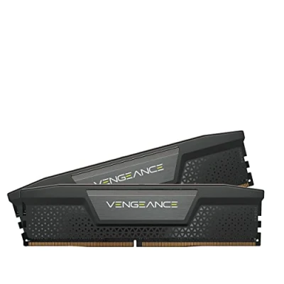 Bild av Corsair VENGEANCE DDR5 32GB (2x16 GB) 5600MHz C36 Optimerat för Intel (Integrerad spänningsreglering, Anpassade XMP 3.0 profiler, Kompakt formfaktor, Robust värmespridare av aluminium) Svart
