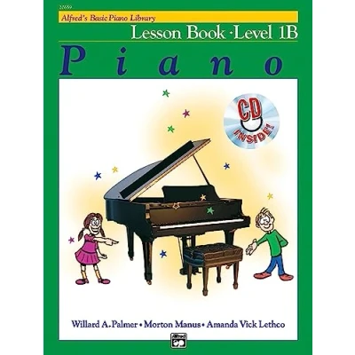 Bild av Alfred&#039;s Basic Piano Library Lesson 1B: Book &amp; CD