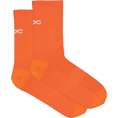 Bild av POC Cadence ROAD Socks Unisex Träningssockor, Storlek: 40 42, Zink orange