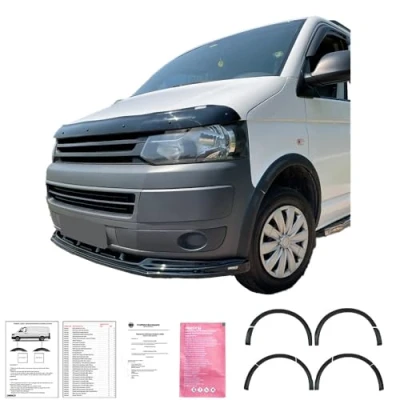 Bild av Skärmbreddare kompatibla med W Transporter T5 T5.1 20032015 10 delar. ABE TÜV