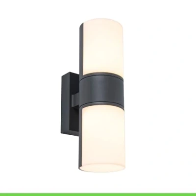 Bild av LUTEC LED utomhusvägglampa Cyra, 2 lampor