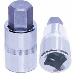 Bild av PROFITOOL 0X4345508 Douille à choc 55mm 8 12,5 (1/2&quot;)mm (pouces) hexagonale