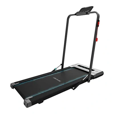 Bild av Cecotec DrumFit WayHome 600 dyna Kompakt och hopfällbart löpband. 550 W/0,75 HK, 100 x 40 cm löpyta, hastighet upp till 6 km/h, vikbar bar, LCD skärm, högtalare kontroll