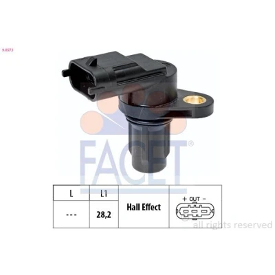 Bild av FACET 9.0806 Capteur d&#039;impulsions PEUGEOT: 3008 I, 308 II 3/5 portes, 208 I CITROËN: DS3 3 Berlingo II, C4 5 portes