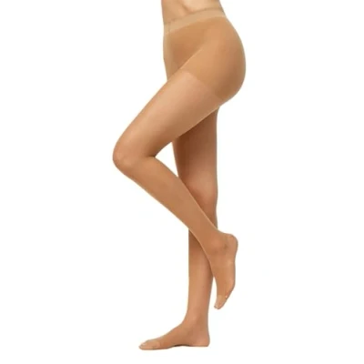 Bild av Endast Goodbye löparmaskor 20 DEN strumpbyxor förhindrar löpmaskor, transparenta fina strumpbyxor, matt utseende, damer, ambra, 44 48
