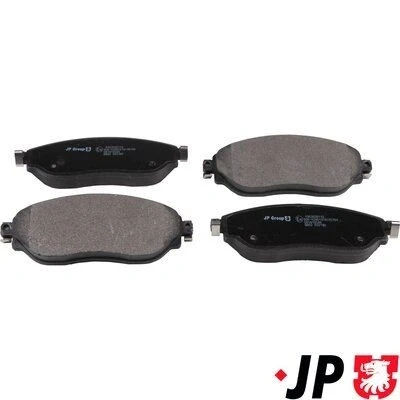 Bild av JP GROUP 4363606110 Jeu de plaquettes frein Essieu avant non préparé pour indicateur d&#039;usure RENAULT: Trafic 3, 3 Bus