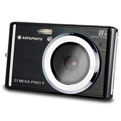 Bild av AGFA Photo Realishot DC5200 kompakt digitalkamera (21 MP, 2,4&quot; LCD, Digital 8X Zoom, litiumbatteri) svart