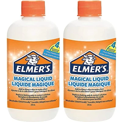 Bild av LPCD Elmers Magical Liquid Activator lösning, 2,5 dl flaska perfekt för att göra slime, 2 pack som ska säljas av LPC DIRECT ENDAST