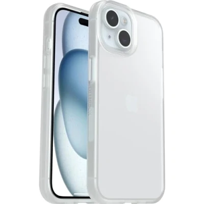 Bild av Otterbox Sleek Series skal för iPhone 15, stöttåligt, fallsäkert, supertunt, skyddande tunt skal, testad till militärstandard, Klar, Utan retailförpackning