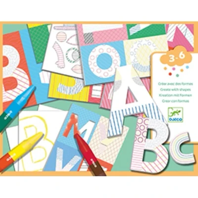 Bild av Brigbys Djeco Pyssel A world to create Animals