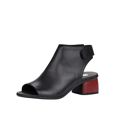 Bild av Remonte R8770 Slingback damsandaler, svart 01, 42 EU