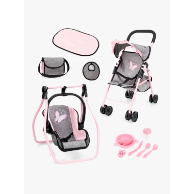 Bild av Bayer Design Dockvagn Buggy Set, Grey