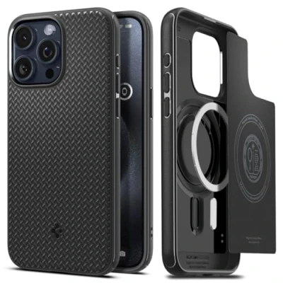 Bild av Spigen Mag Armor MagFit Skal kompatibel med iPhone 15 Pro Max Case Fodral Svart