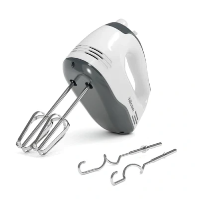 Bild av Tristar Batidora manual, 5 Velocidades anpassningsbara, 200 W, Diseño Ergonómico, Accesorios de Acero Inoxidable, Piezas Aptas para Lavavajillas, BPA fri, Compacta y Fácil Usar, MX 4203
