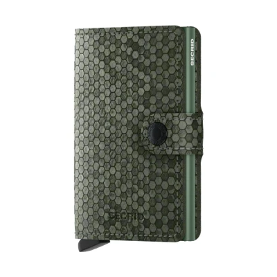 Bild av Secrid Miniwallet Hexagon Green Gratis gravyr