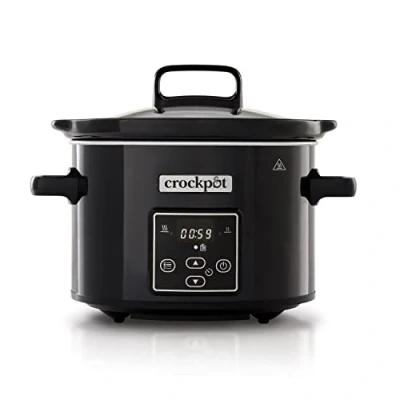 Bild av Crockpot CSC061X Långsamkokare, 130 W, 2,4 l, Svart