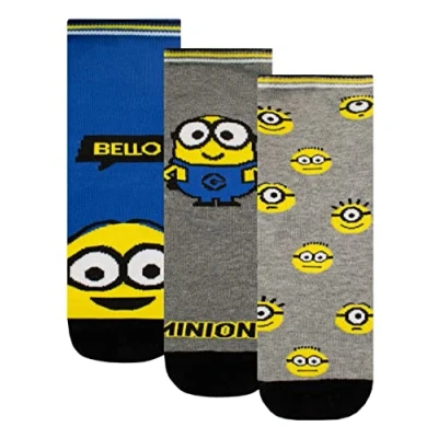 Bild av MINIONS Pojkar Strumpor om 3 Flerfärgad 31 36
