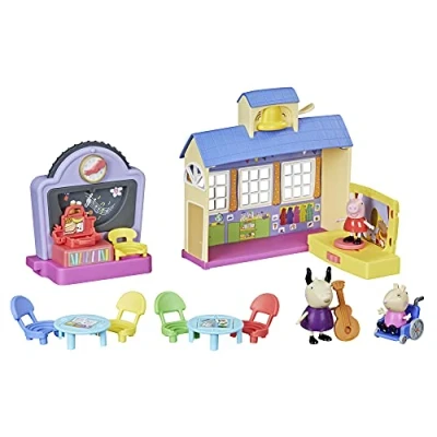 Bild av Peppa Pig Peppa&#039;s Adventures Peppas lekgrupp, förskoleleksak med språk och ljud, från 3 år