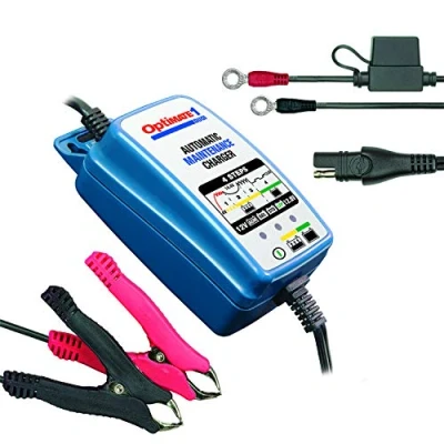Bild av OptiMate 1 Duo 4 stegs 12 V 0,6 A batteriladdare och underhållsenhet