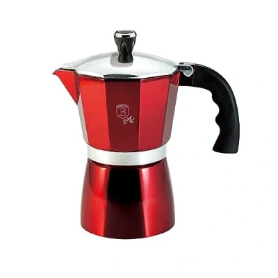 Bild av CAFETERA PARA 3 TAZAS BERLINGER HAUS BH/6387 METALLIC LINE BURGUNDY EDITION