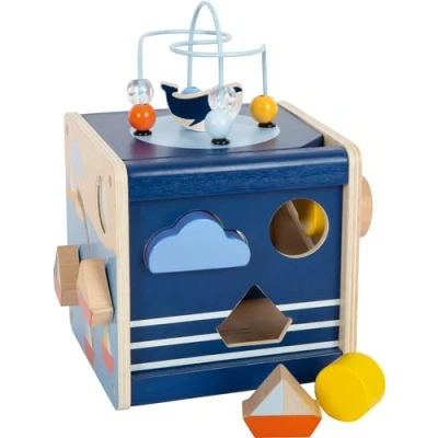 Bild av Small Foot Wooden Activity Cube Ocean