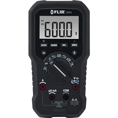 Bild av FLIR DM66 TRMS multimeter med VFD läge för elektriker och montörer