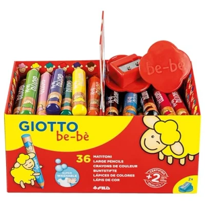 Bild av GIOTTO be bè bxe8 4613 00 skolförpackning, färgpenna, blandade färger