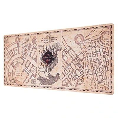 Bild av Grupo Erik Harry Potter The Marauder&#039;s Map XXL Mouse Mat Desk Pad 31.5&quot; x 13.78&quot; Non Slip Rubber Base Pad, Gaming Keyboard Gifts