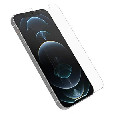 Bild av OtterBox Alpha Glass skärmskydd för iPhone 12 / Pro, härdat glas, x2 repskydd