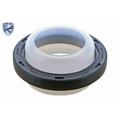 Bild av VAICO V10 4858 Joint Spi De Vilebrequin Q+, Première Monte côté frontal FPM (caoutchouc fluoré) VOLKSWAGEN: Golf 5, 6, 7