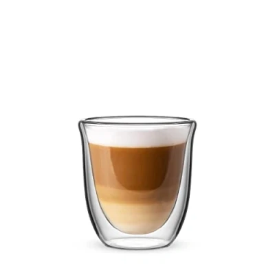 Bild av Bialetti Uppsättning med 2 muggar dubbel vägg ferenze, 200 ml, värmeisolering, borosilikatglas