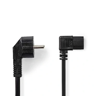 Bild av Nedis CEGL10020BK20, 2 m, Strömkontakt typ F, IEC 320