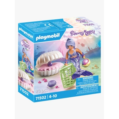 Bild av Playmobil 71502 Princess Magic Byggsats Sjöjungfru med Pärlsnäcka