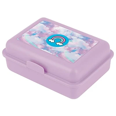 Bild av Matlåda för barn skola lunchlåda flickor, pojkar, förskola mellanmålslåda, lunchlåda, snackslåda (himmel)
