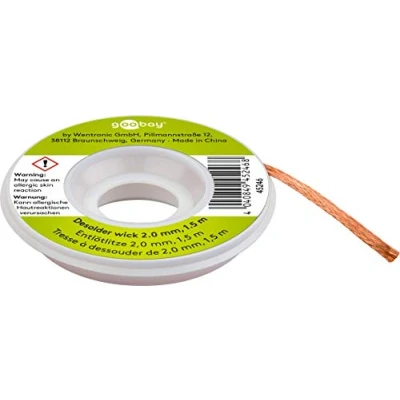 Bild av Fixpoint 45246 Avlödningsfläta, 2 mm x 1,5 m