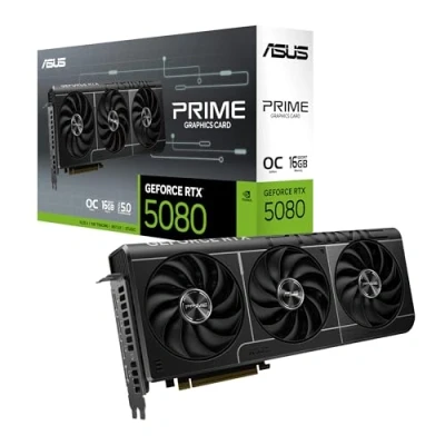 Bild av ASUS GeForce RTX 5080 Prime OC 16GB GDDR7 RAM Grafikkort