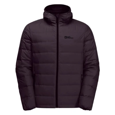 Bild av Jack Wolfskin Ather Down Hoody M dunjacka herr, Plommon, 4XL